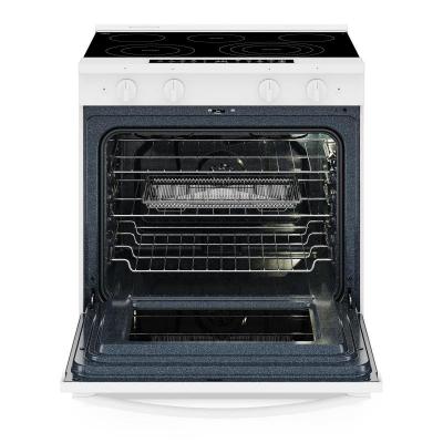 30" Whirlpool Smart Slide in Electric Range with Air Cooking Technology - YWSES7530RW