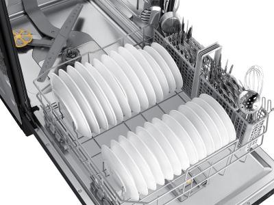 24" Samsung AutoRelease Smart 46dBA Dishwasher with StormWash - DW80CG5450MTAA