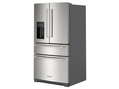 36" KitchenAid 26.2 Cu. Ft. FreeStanding French Door Refrigerator - KRMF536RPS