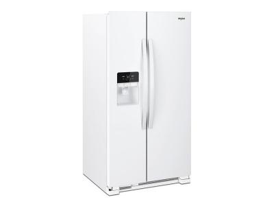 36" Whirlpool 24.55 Cu. Ft. Full-Depth Side-by-Side Refrigerator - WRS325SDHW