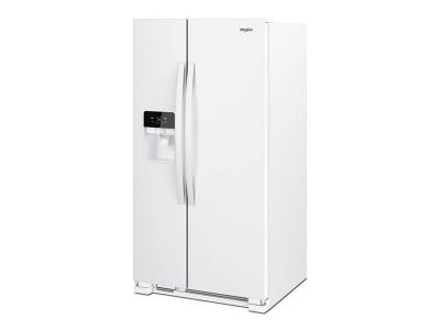36" Whirlpool 24.55 Cu. Ft. Full-Depth Side-by-Side Refrigerator - WRS325SDHW