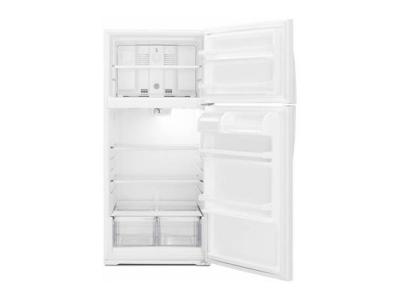 28" Whirlpool 14 Cu. Ft. Top-Freezer Refrigerator With Freezer Temperature Control - WRT134TFDM