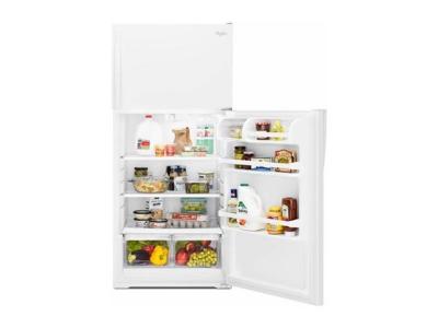 28" Whirlpool 14 Cu. Ft. Top-Freezer Refrigerator With Freezer Temperature Control - WRT134TFDM