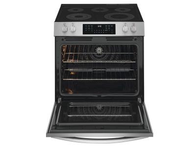 30" Frigidaire Gallery Front Control Electric Range - GCFE305CBF