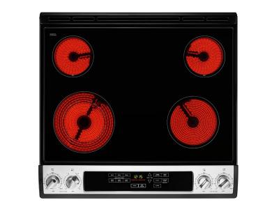 30" Amana Electric Range With Front Console - YAES6603SFS