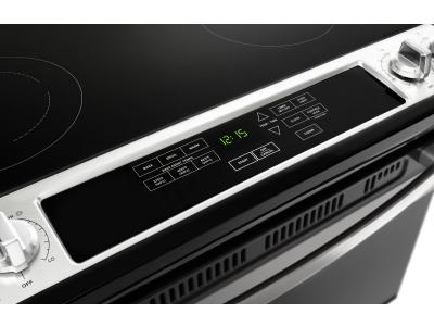 30" Amana Electric Range With Front Console - YAES6603SFS