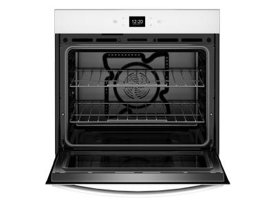 27" Whirlpool 4.3 Cu. Ft. Single Wall Oven with Air Fry in White - WOES5027LW