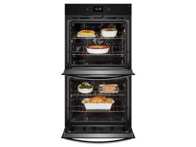 30" Whirlpool 10.0 Cu. Ft. Smart Double Wall Oven with Air Fry - WOED7030PV