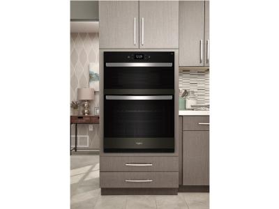 30" Whirlpool 5.0 Cu. Ft. Combo Wall Microwave Oven with Air Fry - WOEC7030PV