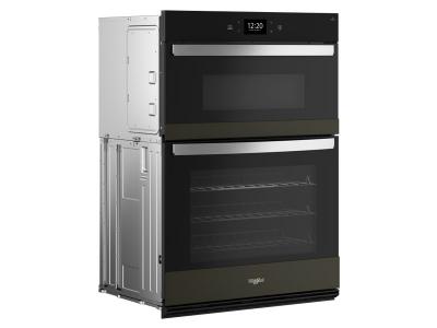 30" Whirlpool 5.0 Cu. Ft. Combo Wall Microwave Oven with Air Fry - WOEC7030PV