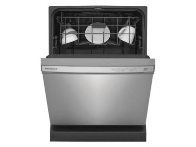 24" Frigidaire Built-In Dishwasher with 4 Wash Cycles in Stainless Steel  -  FDPC4314AS