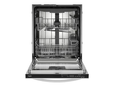 24" Whirlpool Built-In 44 dBA Dishwasher Flush With Cabinets - WDT550SAPW