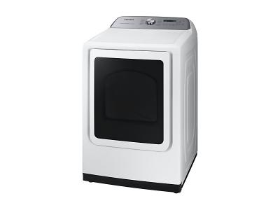 27" Samsung 7.4 Cu.Ft. 5500 Series Electric Front Load Dryer with Steam - DVE52DG5505WAC