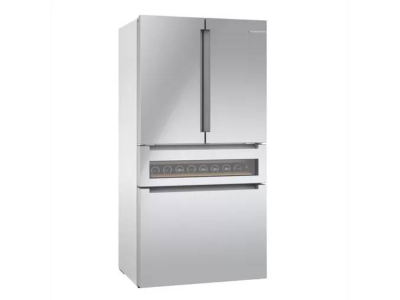 36" Bosch French Door Refrigerator Freezer Located Ice Dispenser - B36CL81ENG