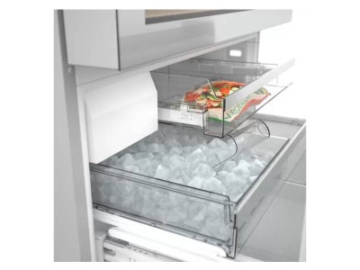 36" Bosch French Door Refrigerator Freezer Located Ice Dispenser - B36CL81ENG