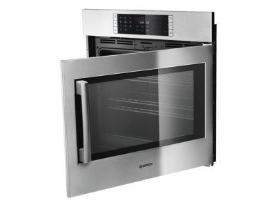30" Bosch 4.6 Cu. Ft. Benchmark Single Wall Oven Right Side Opening Door - HBLP451RUC