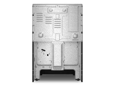 30" Whirlpool 5.3 Cu. Ft. Energy Star Electric Range with Air Cooking Technology No Preheat Air Fry and Air Baking and Self Clean - YWFES5030RZ