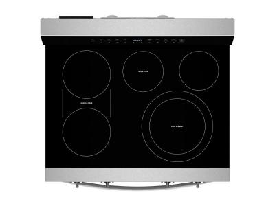 30" Whirlpool 5.3 Cu. Ft. Smart Electric Range with Air Cooking Technology - YWFES7530RZ