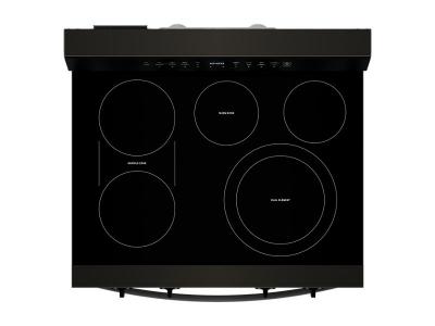 30" Whirlpool 5.3 Cu. Ft. Smart Electric Range with Air Cooking Technology - YWFES7530RV