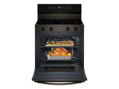 30" Whirlpool 5.3 Cu. Ft. Smart Electric Range with Air Cooking Technology - YWFES7530RV