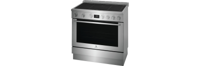36" Electrolux 4.4 Cu. Ft. Induction Freestanding Range with True Convection - ECFI3668AS