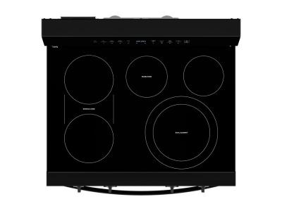 30" Whirlpool 5.3 Cu. Ft. Smart Electric Range with Air Cooking Technology - YWFES7530RB
