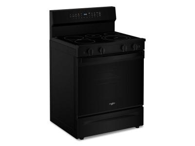 30" Whirlpool 5.3 Cu. Ft. Smart Electric Range with Air Cooking Technology - YWFES7530RB