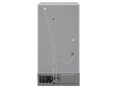 36" Whirlpool 20 Cu. Ft. French Door Bottom Mount Counter Depth Refrigerator in White - WRFC2036RW