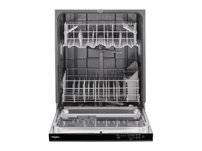 24" Whirlpool 55 DBA Quiet Dishwasher with Boost Cycle and Pocket Handle - WDP540HAMB