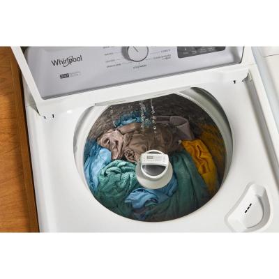 27" Whirlpool Top Load Washer with 2-in-1 Removable Agitator - WTW4107SW