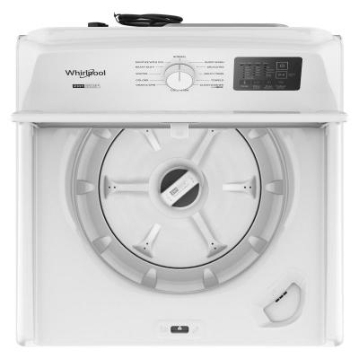27" Whirlpool Top Load Washer with 2-in-1 Removable Agitator - WTW4107SW