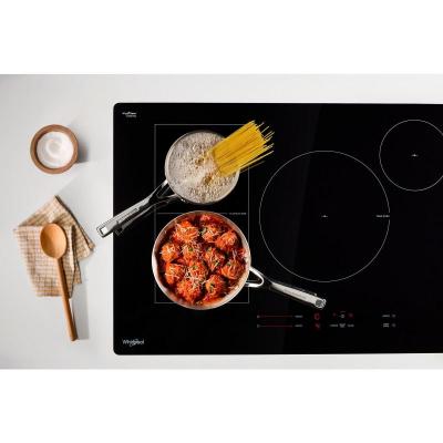 30" Whirlpool Intelligent Induction Cooktop with Temp Cook Technology - WCIT7030SB