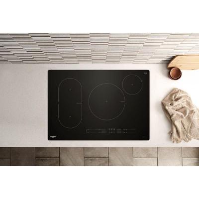 30" Whirlpool Intelligent Induction Cooktop with Temp Cook Technology - WCIT7030SB