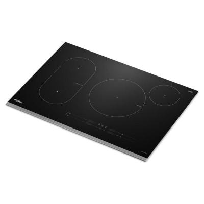 30" Whirlpool Intelligent Induction Cooktop with Temp Cook Technology - WCIT7030SS