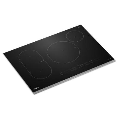 30" Whirlpool Intelligent Induction Cooktop with Temp Cook Technology - WCIT7030SS