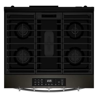30" Whirlpool Gas Range with Air Cooking Technology - WSGS5030SV
