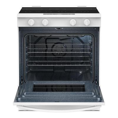 30" Whirlpool Electric Range with Air Cooking Technology - YWSES5030SW