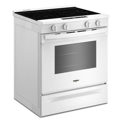 30" Whirlpool Electric Range with Air Cooking Technology - YWSES5030SW