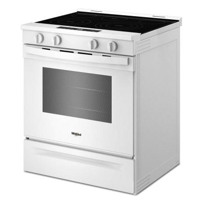 30" Whirlpool Electric Range with Air Cooking Technology - YWSES5030SW