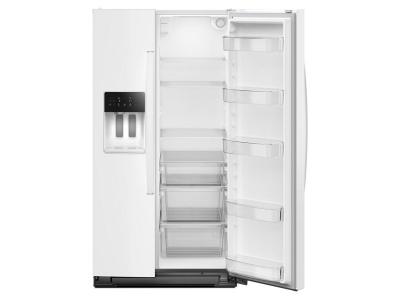 36" Whirlpool Wide Side-by-Side Refrigerator in White - WRSF5536RW
