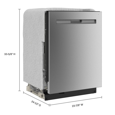 24" Maytag Top Control Dishwasher with Powerblast Cycle and Power Dry - MDPS7024SZ