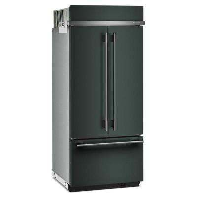 36" Kitchenaid 20.8 Cu. Ft. Built-In French Door Bottom Mount Refrigerator - KBFN536SJP