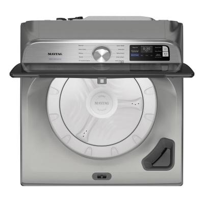 27" Maytag 6.0 Cu. Ft. Top Load Agitator Washer with Extra Power and Smart Appliance - MTW6205RR