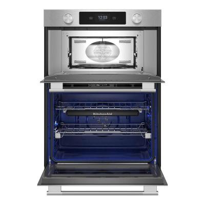 27" KitchenAid Smart Combo Wall Oven with Assisted Cooking Modes - KOEC727SPS