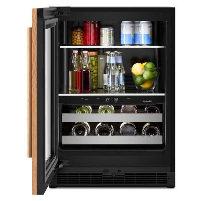 24" KitchenAid Panel-Ready Beverage Center - KUBL524SPA