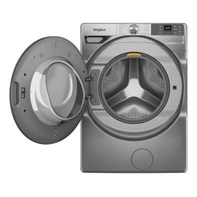 27" Whirlpool 5.2 Cu. Ft. Smart Front Load Washer and 7.4 Cu. Ft. Front Load Dryer - WFW5720RU-YWED5720RU