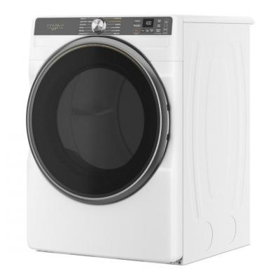 27" Whirlpool 5.8 Cu. Ft. Front Load Washer and 7.4 Cu. Ft. Front Load Electric Dryer - WFW6720RW-YWED6720RW