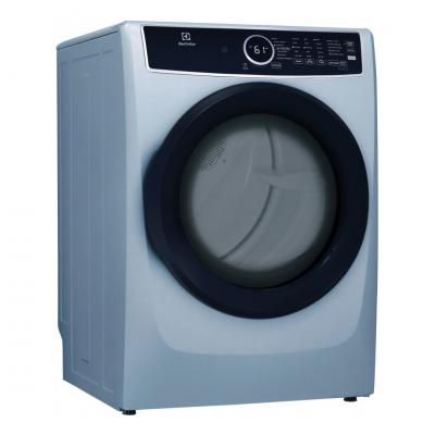 27" Electrolux 5.2 Cu. Ft. I.E.C Front Load Washer and 8.0 Cu. Ft. Front Load Electric Dryer - ELFW7437AG-ELFE743CAG