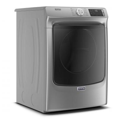27" Maytag 5.5 Cu. Ft. Front Load Washer 7.3 Cu. Ft. Electric Dryer and Stacking Kit - W10869845-MHW6630HC-YMED6630HC