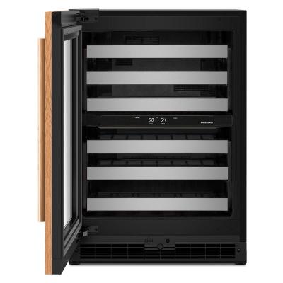 24" KitchenAid Panel-Ready Undercounter Wine Cellar - KUWL324SPA